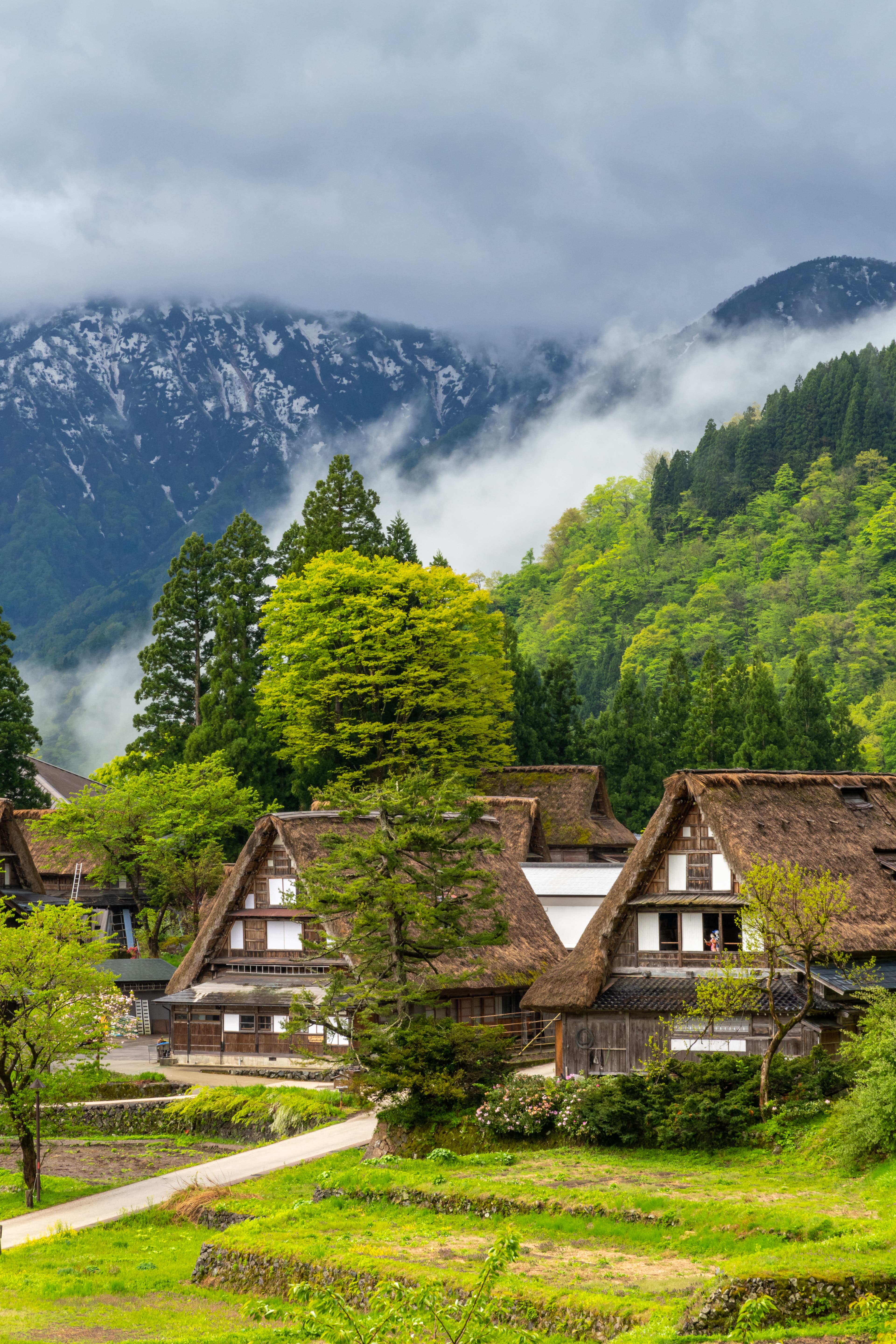 越中五箇山相倉集落のイメージ