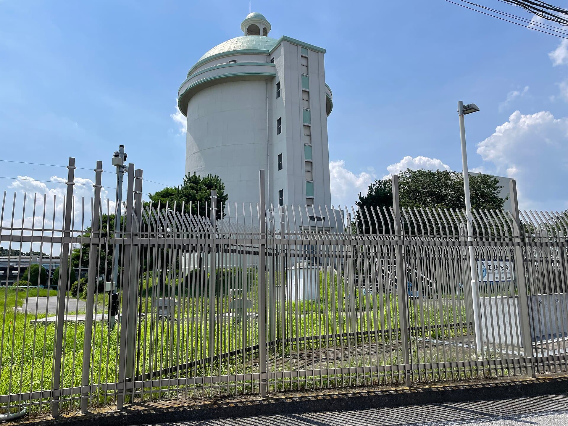 栗山配水塔のイメージ